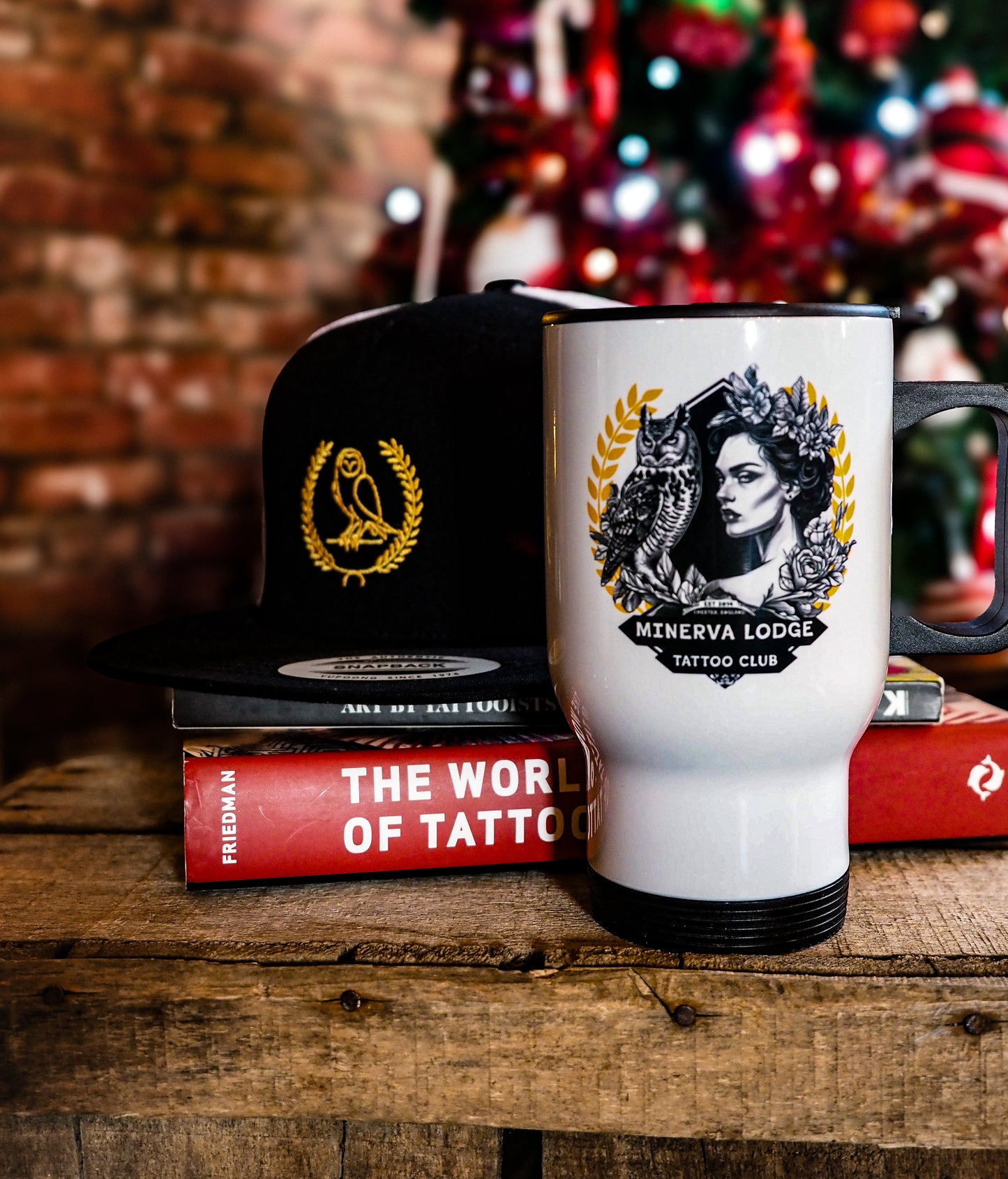 Minerva & Owl Travel Mug