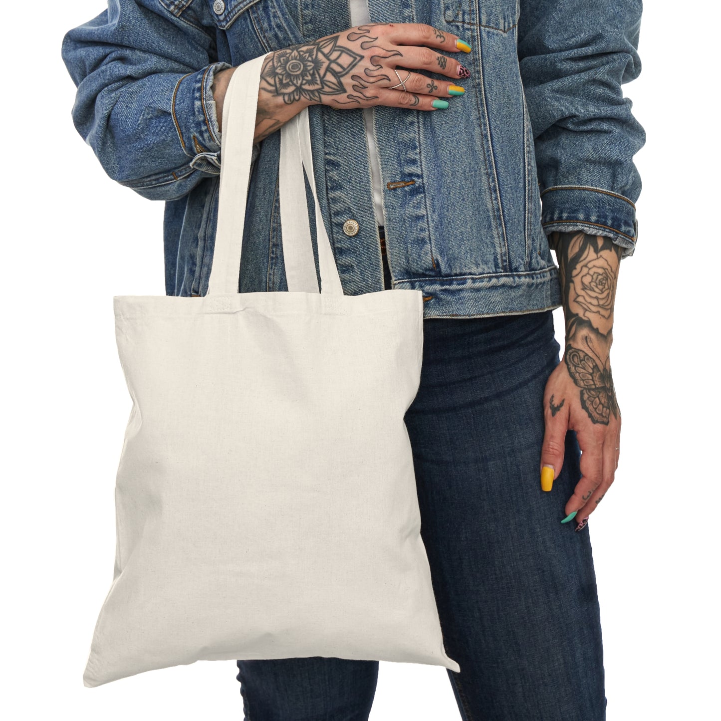 Art is Long, Life is Short Natural Tote Bag